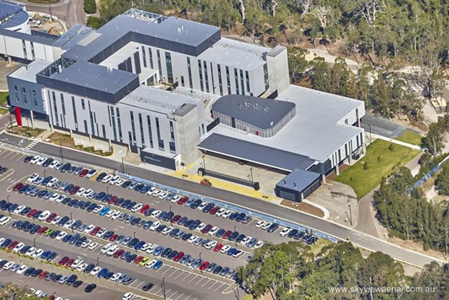 Construction complete on Wyong Hospital 